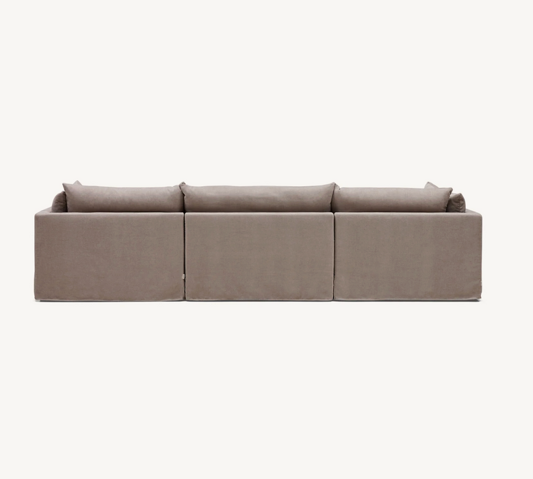 Solange Modular Sofa | 3 Seater with Ottoman