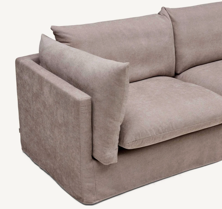 Solange Modular Sofa | 3 Seater with Ottoman
