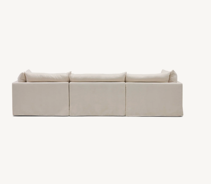 Solange Modular Sofa | 3 Seater with Ottoman