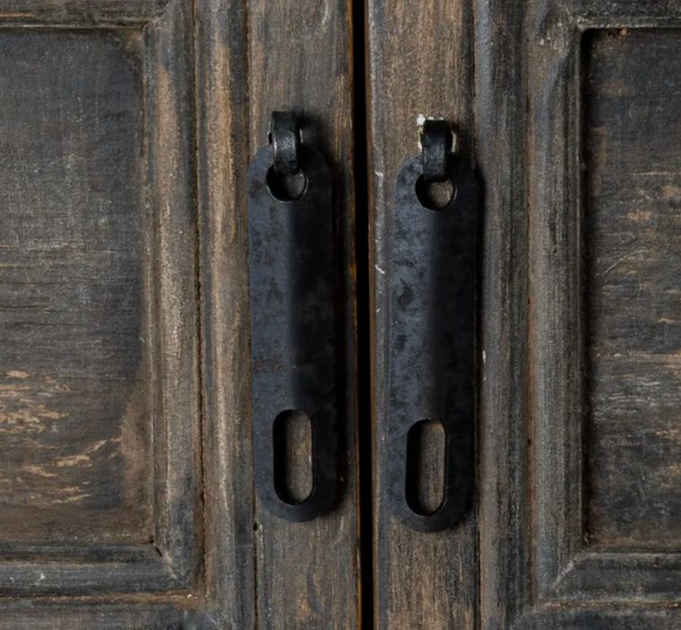 Saanvi 2 Door Cabinet Blackened