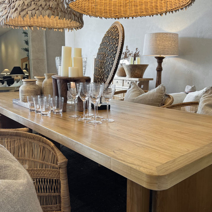 TOSCA DINING TABLE | NATURAL