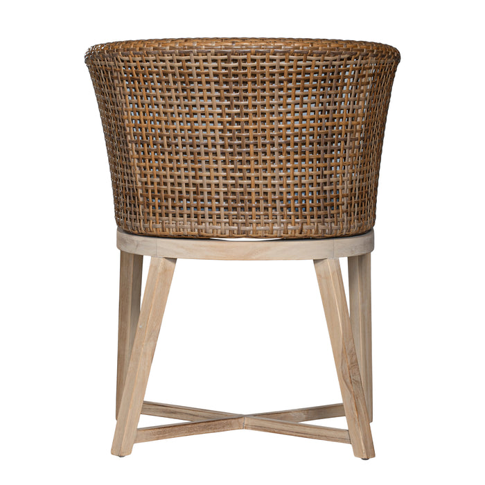 Tula Dining Chair | PolyRattan | Natural
