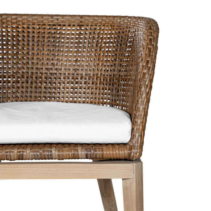 Tula Dining Chair | PolyRattan | Natural