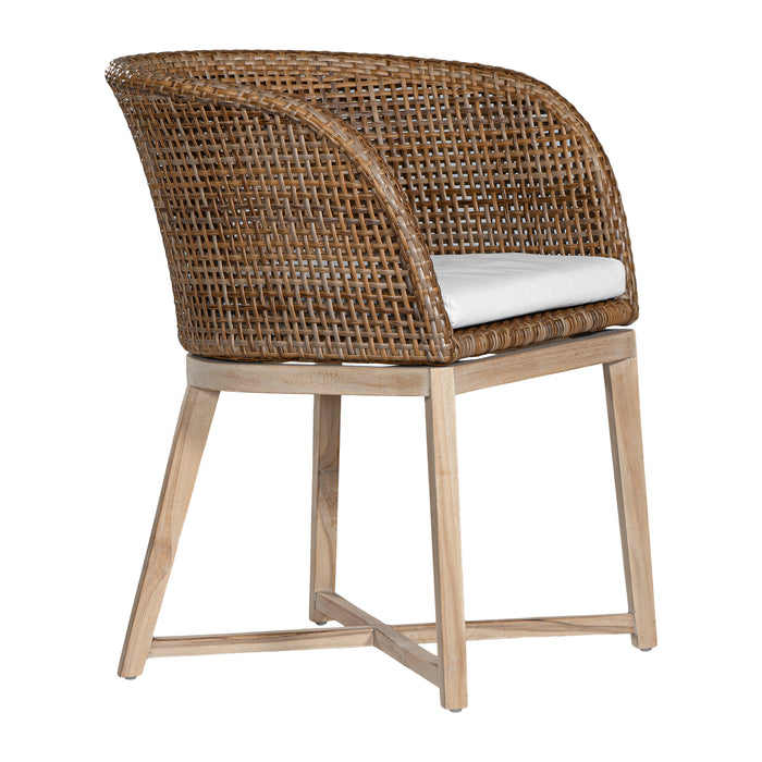 Tula Dining Chair | PolyRattan | Natural