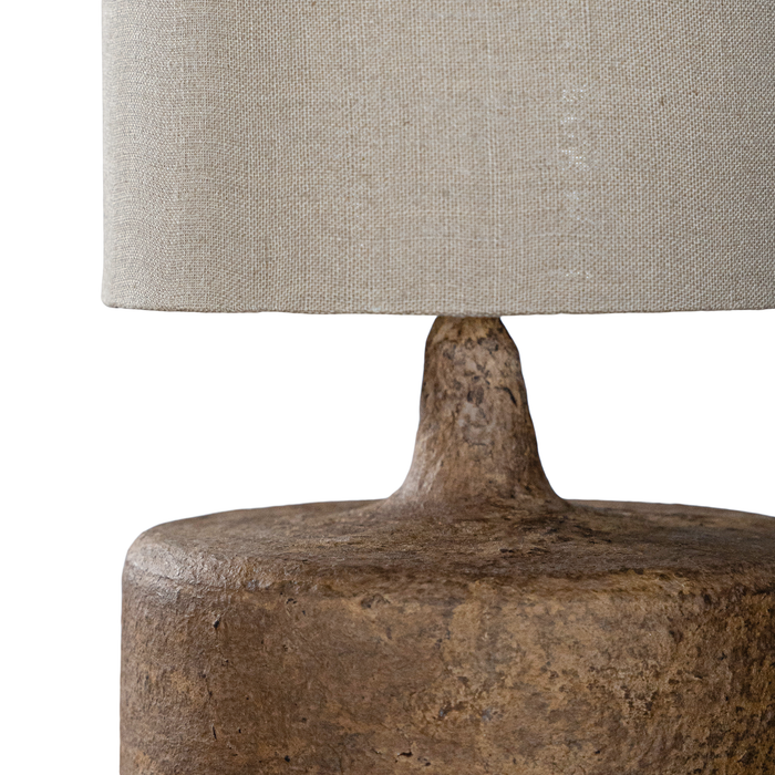 Zaya Table Lamp | Dark Roast