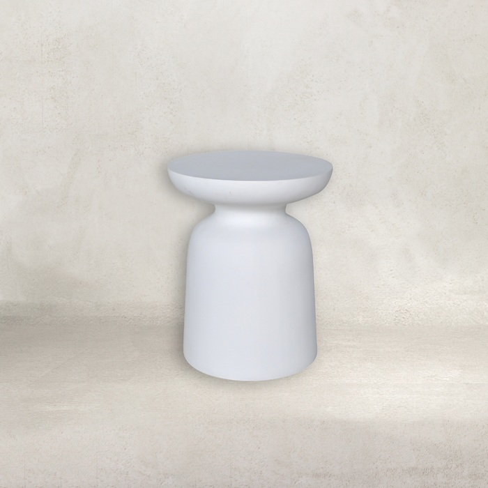 Akoni Side Table - White