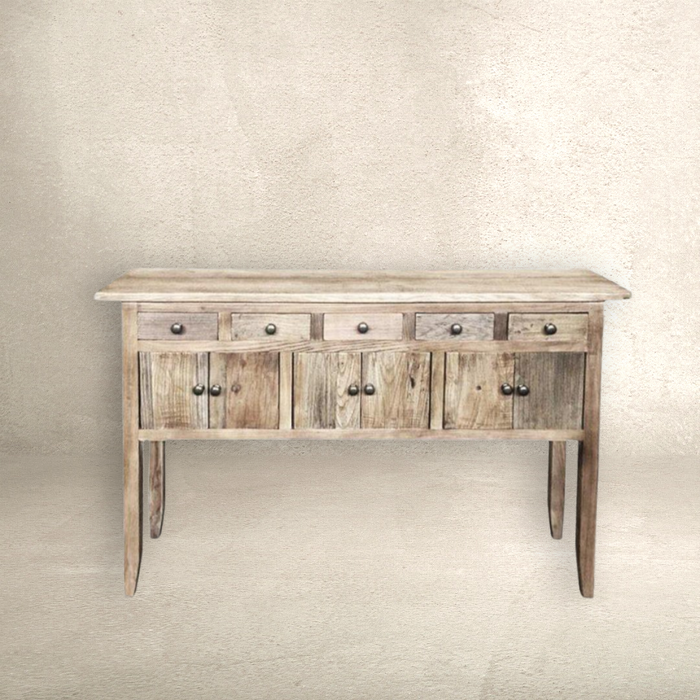 Rustic Elm Console