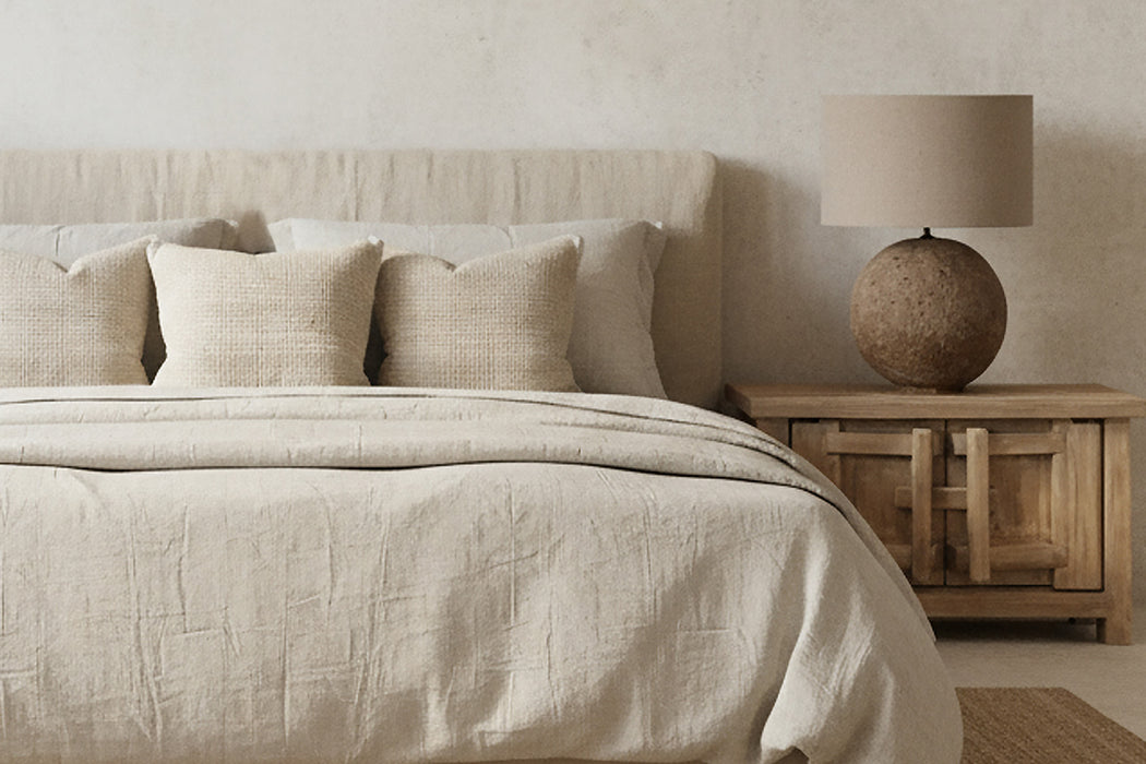 Bulu Elm Bedside Cabinet | Drift