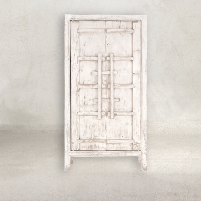Bulu | White Tall Cabinet