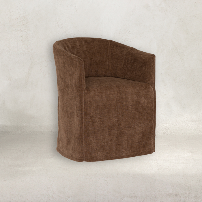 Hamilton Dining Chair │ Cocoa Velvet