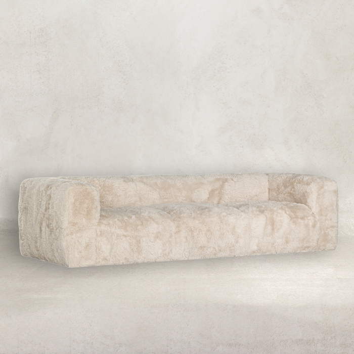 Harlow Sofa | Three Seater | Fur