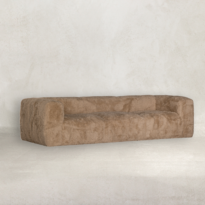 Harlow Sofa | Three Seater | Fur