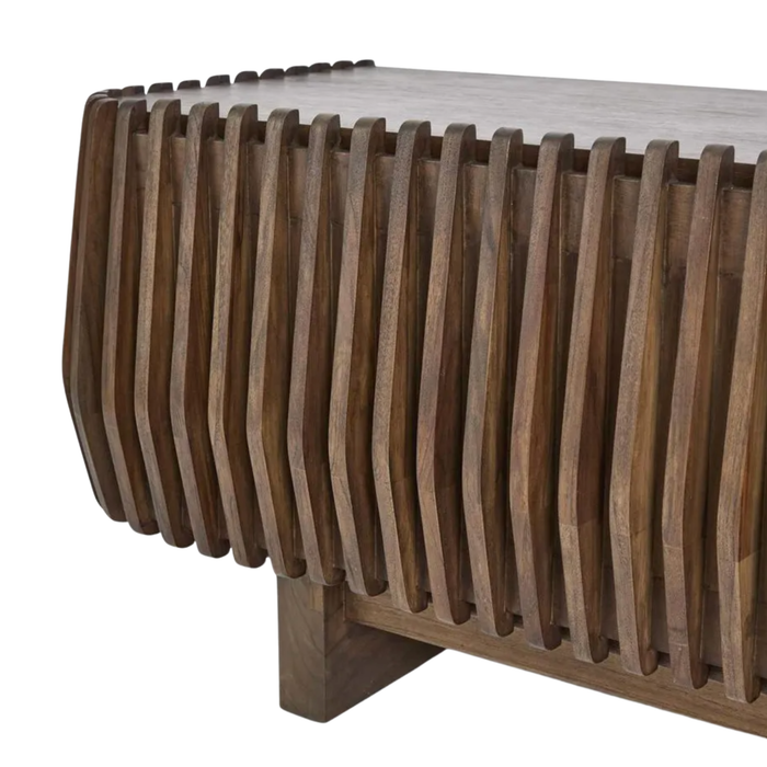 Holstein Entertainment Unit Dark Walnut