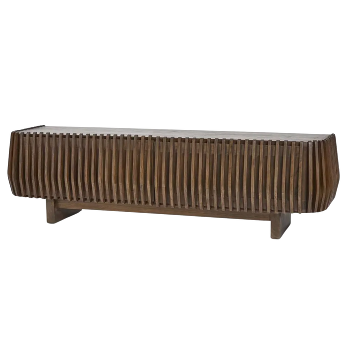 Holstein Entertainment Unit Dark Walnut
