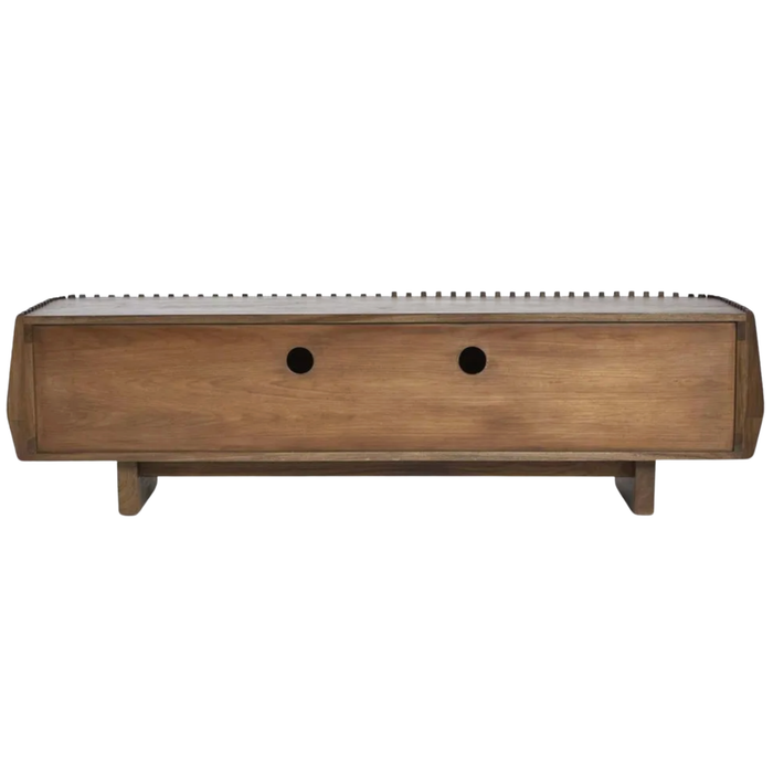 Holstein Entertainment Unit Dark Walnut