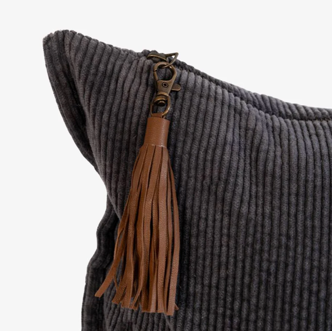 Hudson Corduroy Cushion | Moss Green