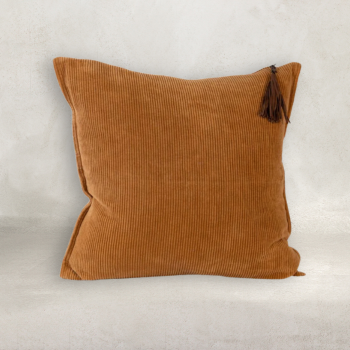Hudson Corduroy Cushion | Moss Green