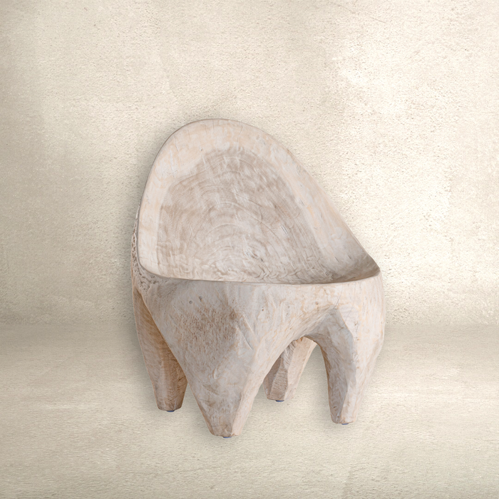 Isikolo Chair | White Wash