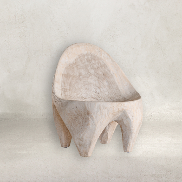 Isikolo Chair | White Wash