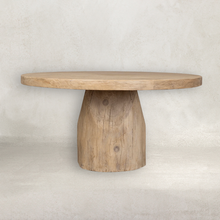 Lamu Round Dining Table | Natural