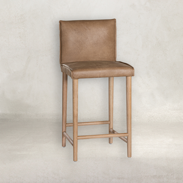 Mayan Counter Chair | Buffalo Leather