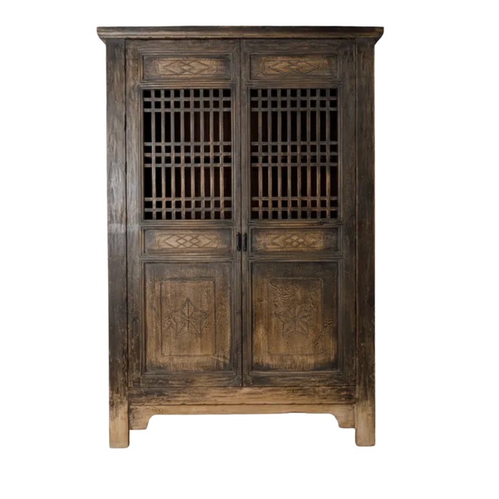Saanvi 2 Door Cabinet Blackened