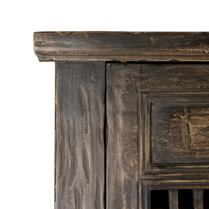 Saanvi 2 Door Cabinet Blackened