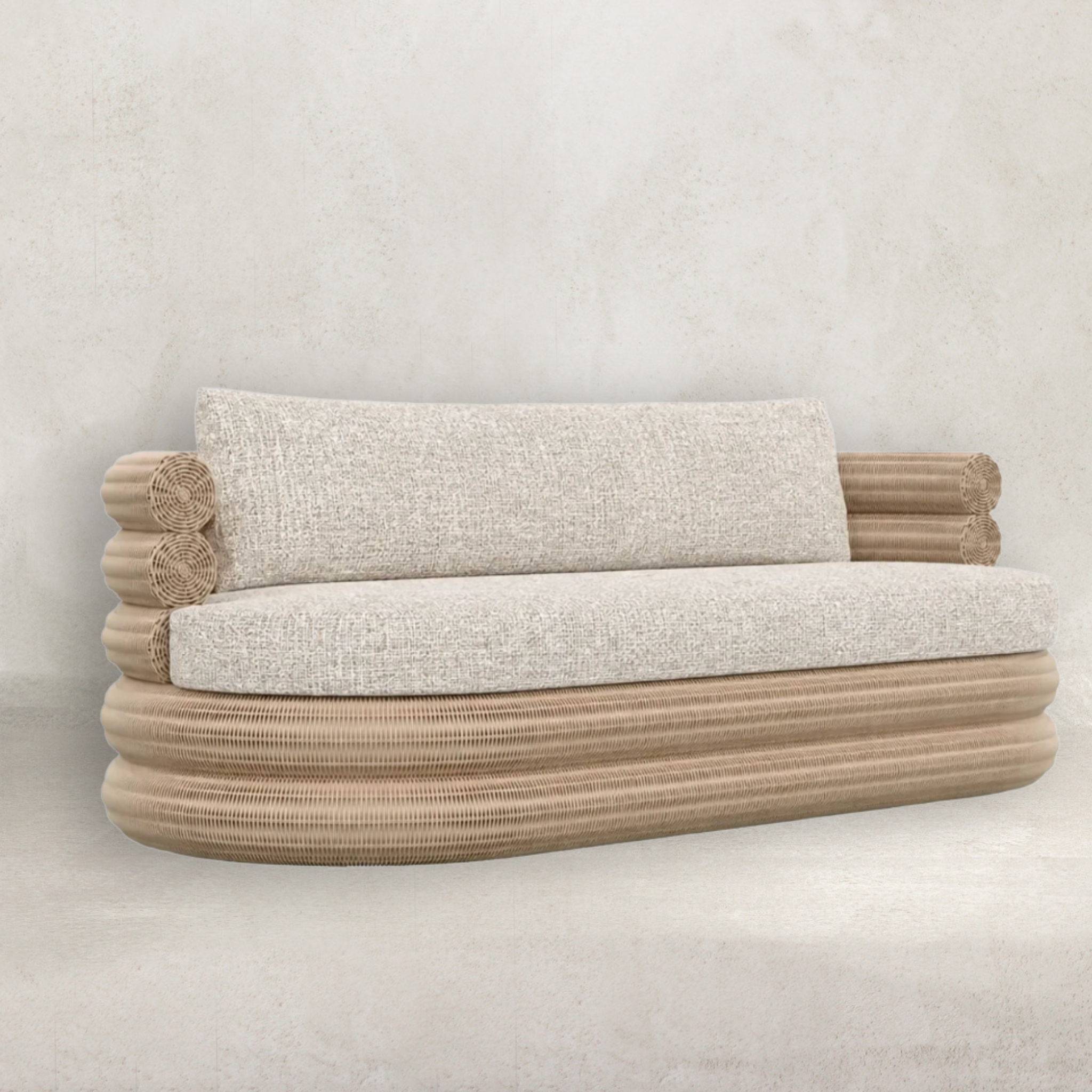 Satori Outdoor Three Seater Sofa | Natural
