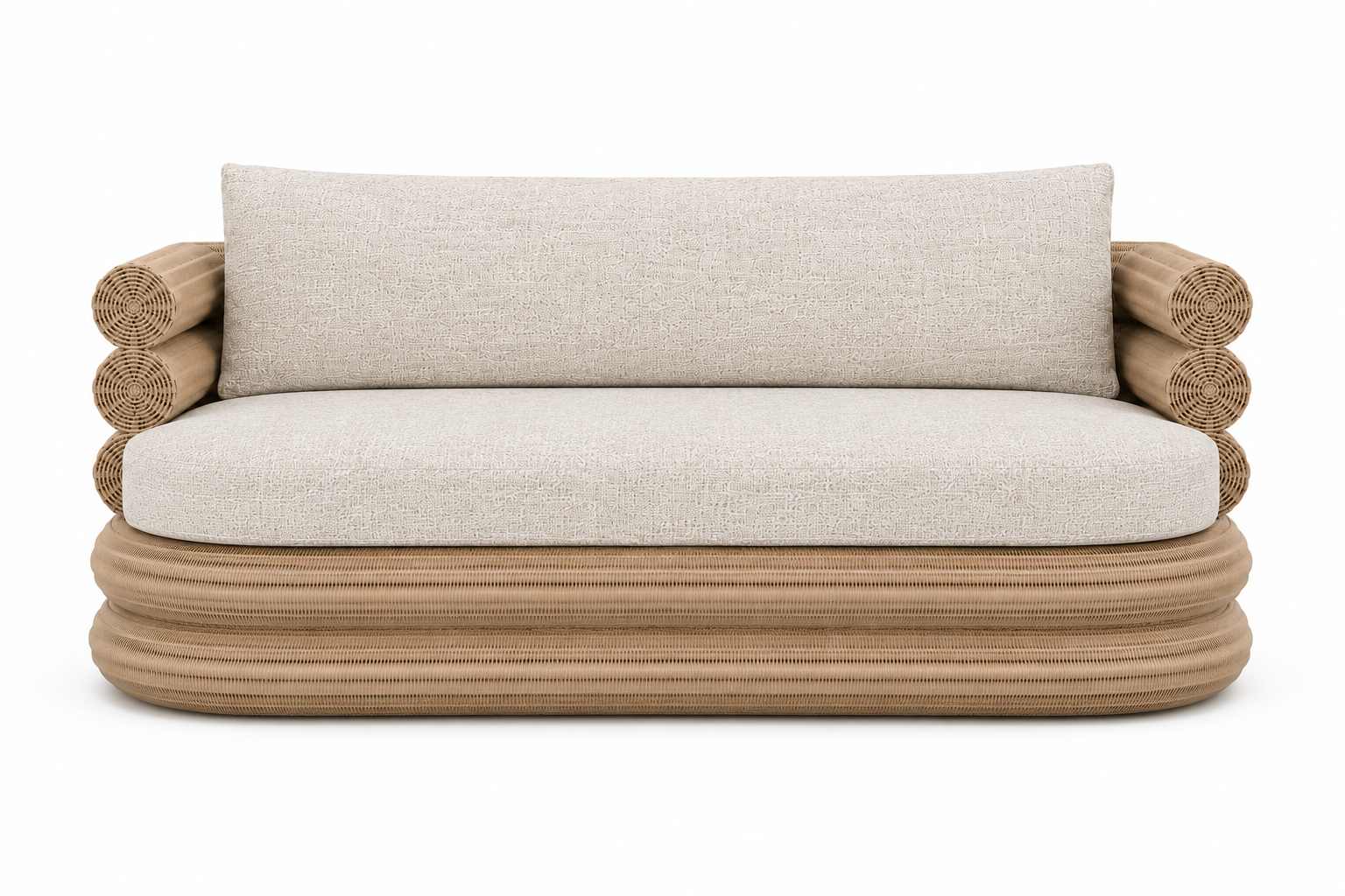 Satori Outdoor Three Seater Sofa | Natural
