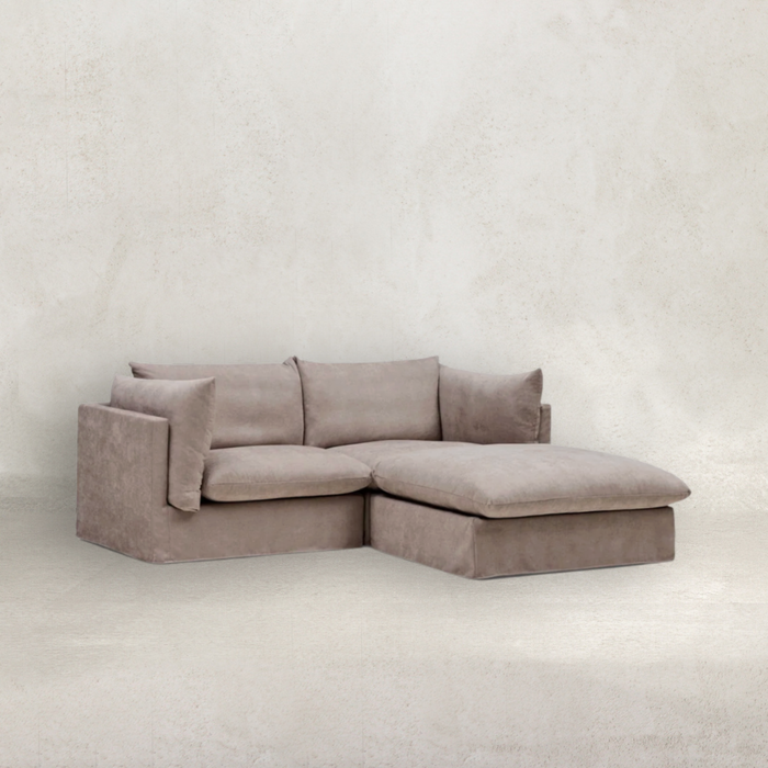 Solange Modular Sofa | 2 Seater with Ottoman