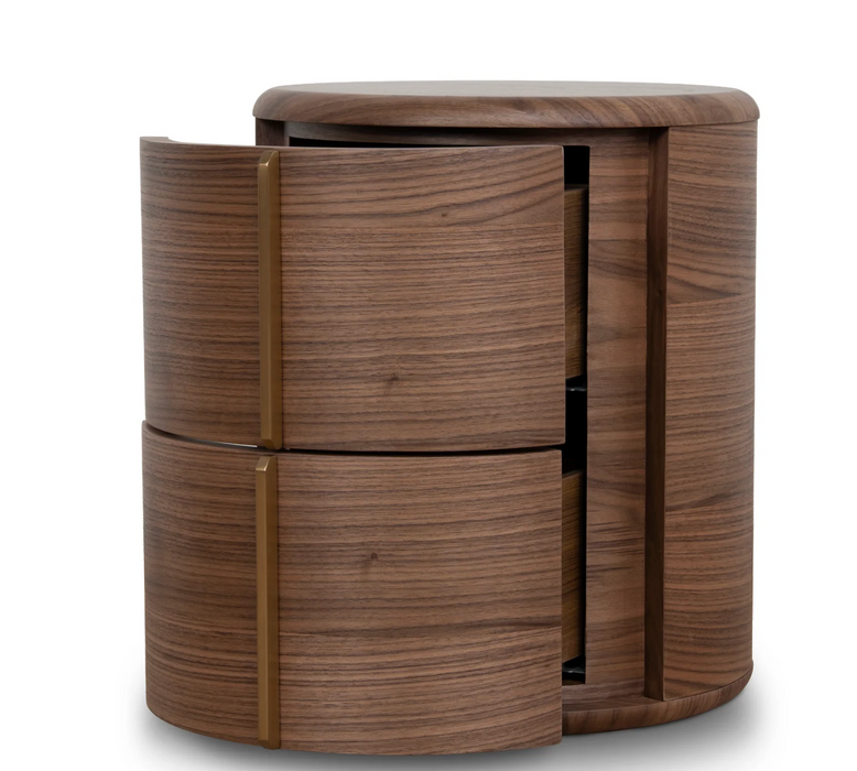 Stravan Round Bedside Table