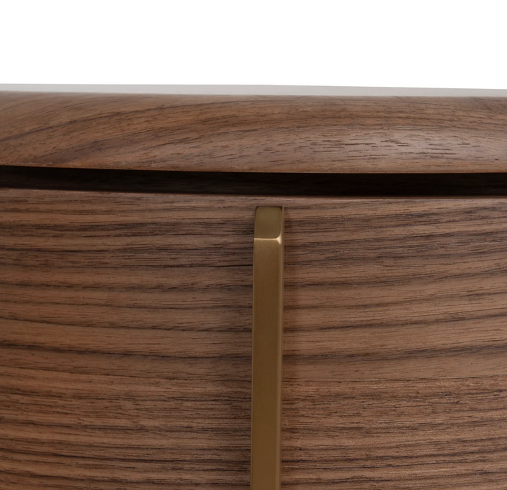 Stravan Round Bedside Table