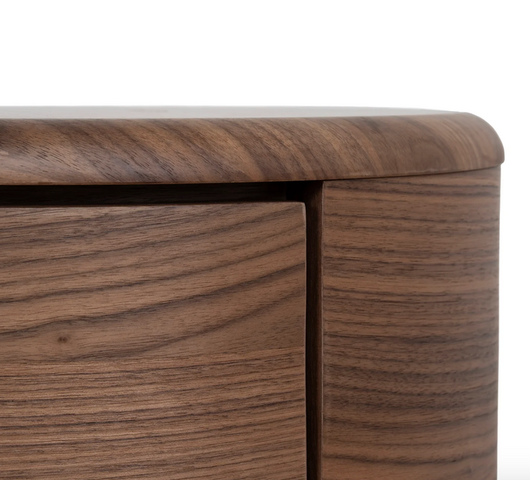 Stravan Round Bedside Table