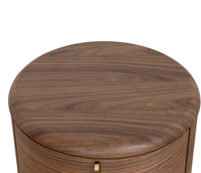 Stravan Round Bedside Table