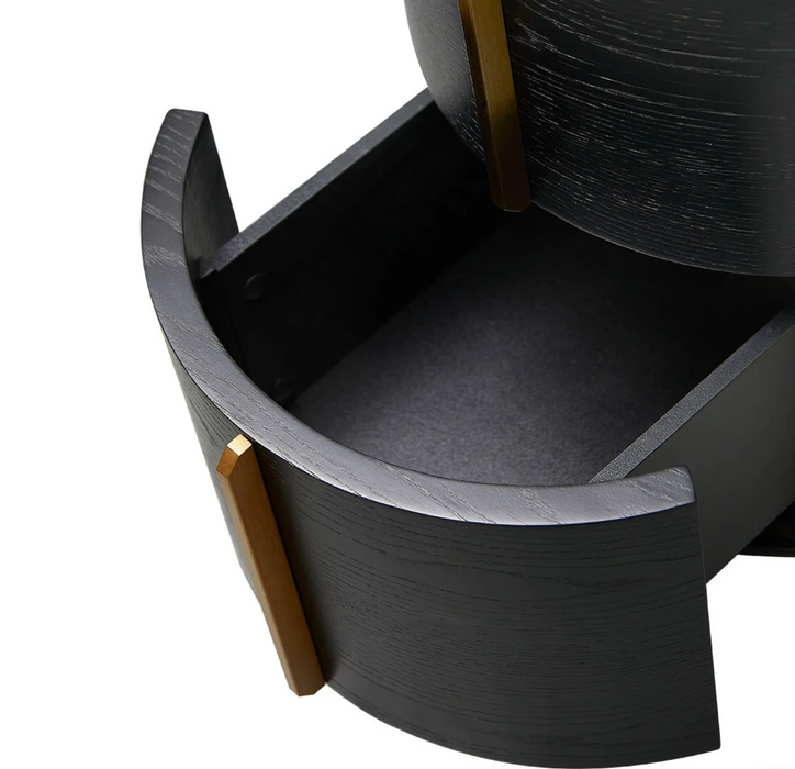 Stravan Round Bedside Table