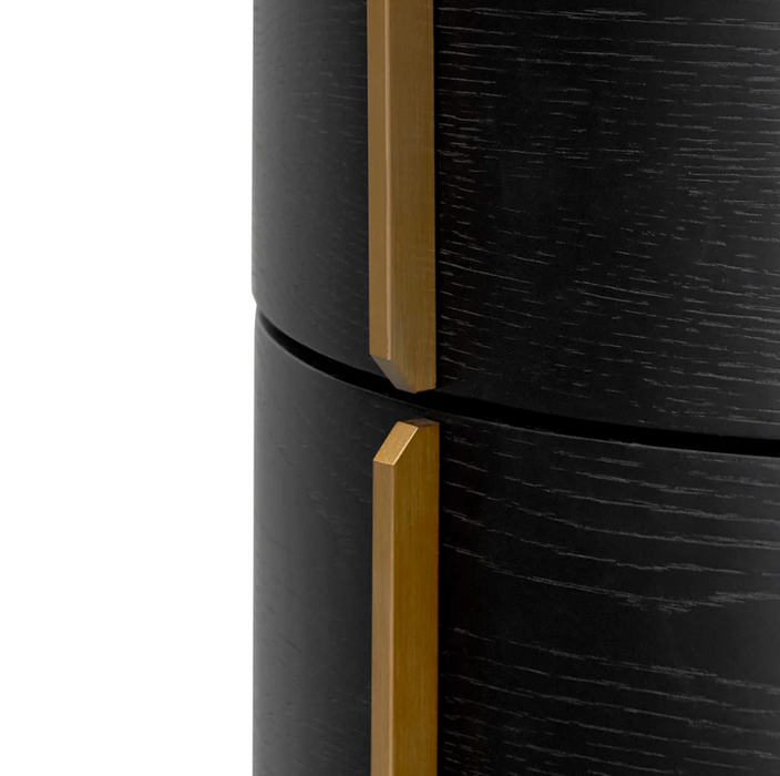 Stravan Round Bedside Table