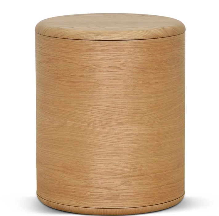 Stravan Round Bedside Table