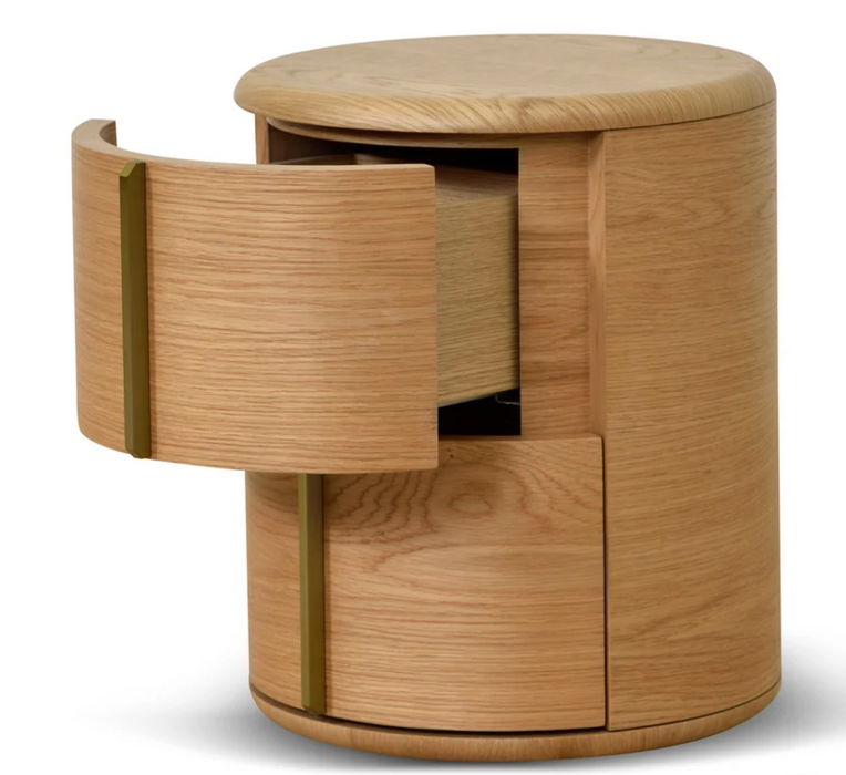 Stravan Round Bedside Table