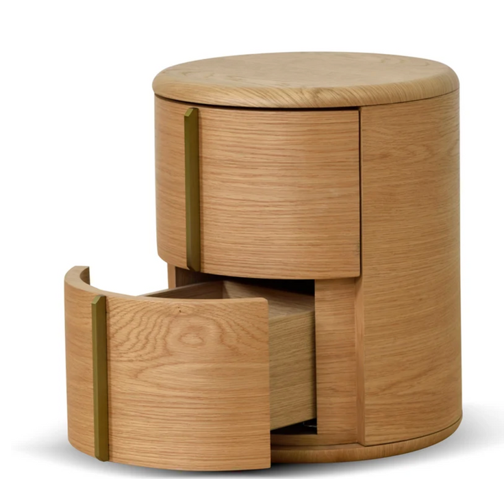 Stravan Round Bedside Table