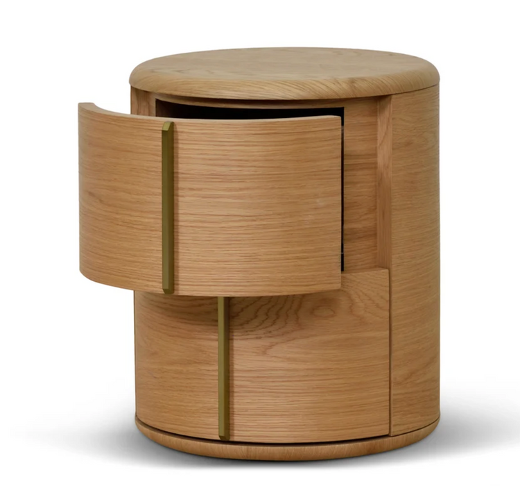 Stravan Round Bedside Table