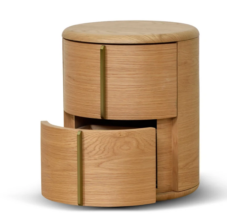 Stravan Round Bedside Table
