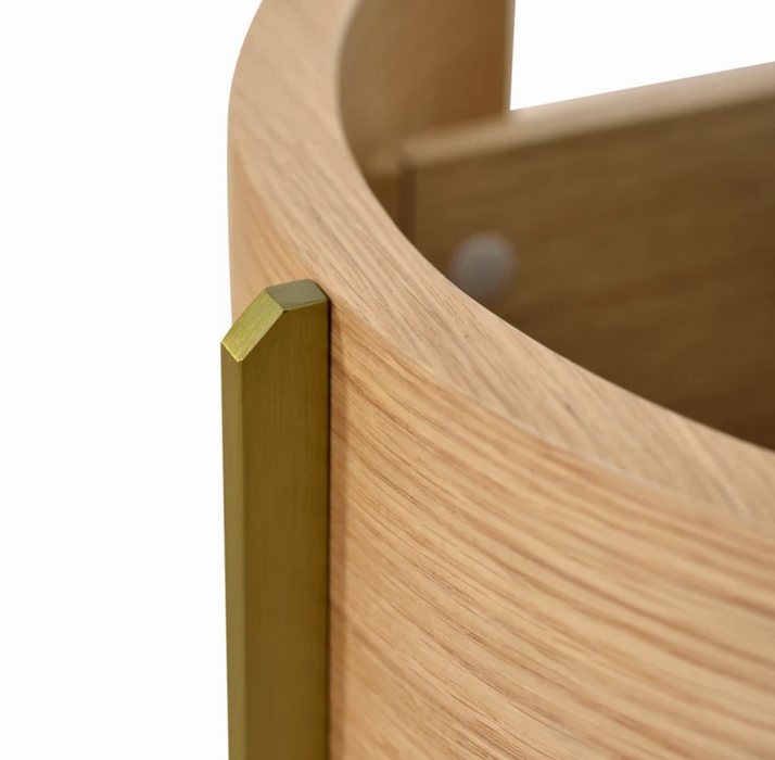 Stravan Round Bedside Table