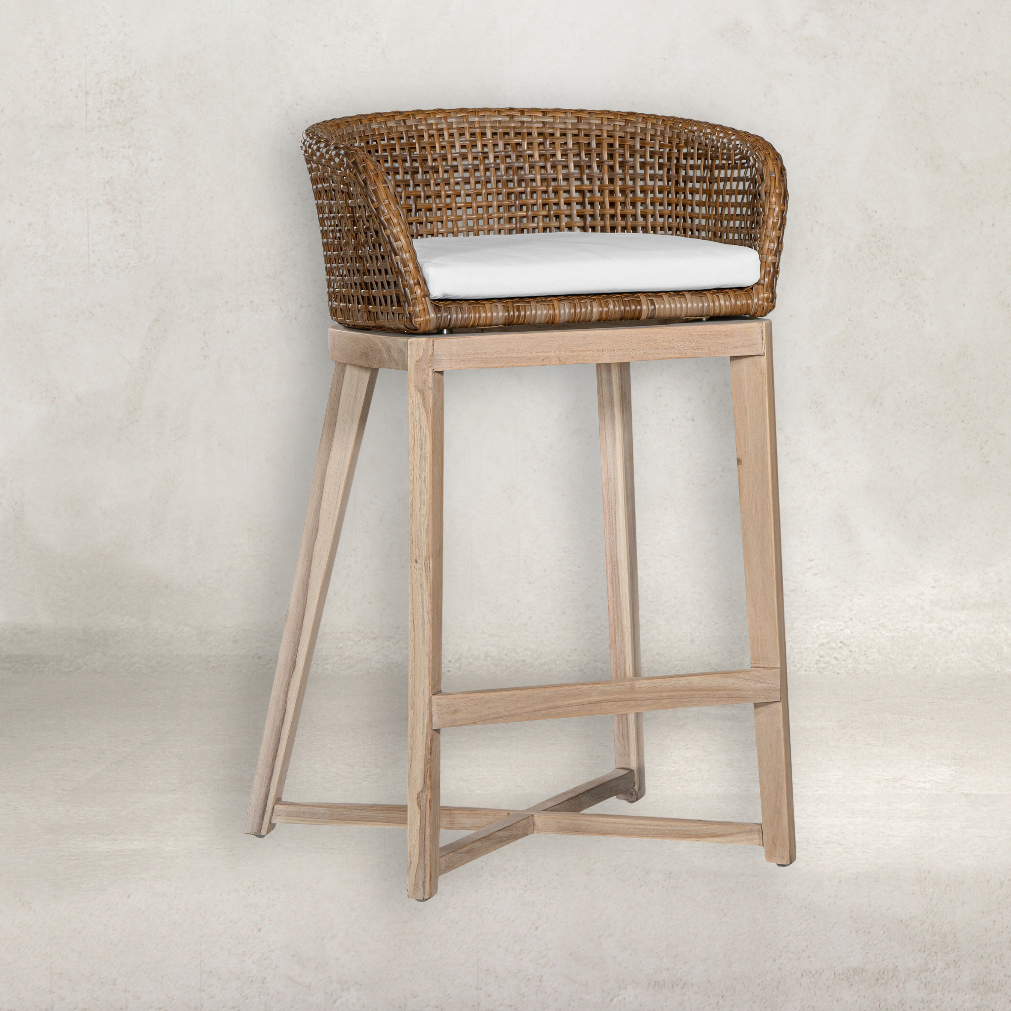 Tula Barchair | PolyRattan | Natural