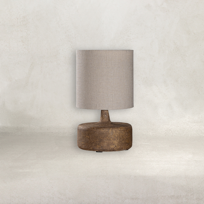 Zaya Table Lamp | Dark Roast
