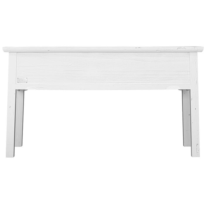 BAMBOO CONSOLE TABLE | WHITE