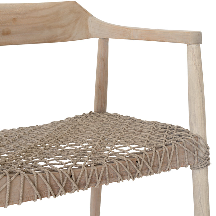 SWENI HORN ROPE ARMCHAIR | NATURAL