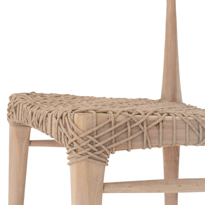 SWENI HORN DINING CHAIR | NATURAL