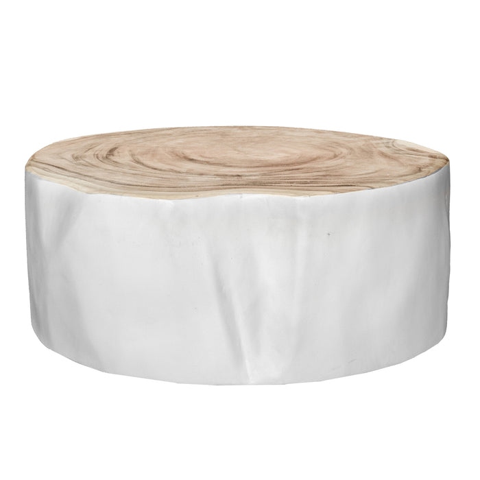 TRUNK COFFEE TABLE - WHITE