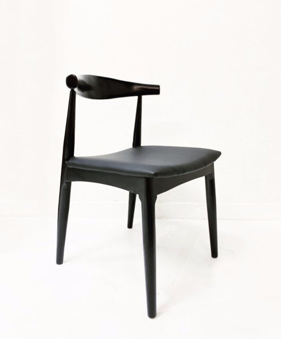 ELBOW DINING CHAIR | BLACK