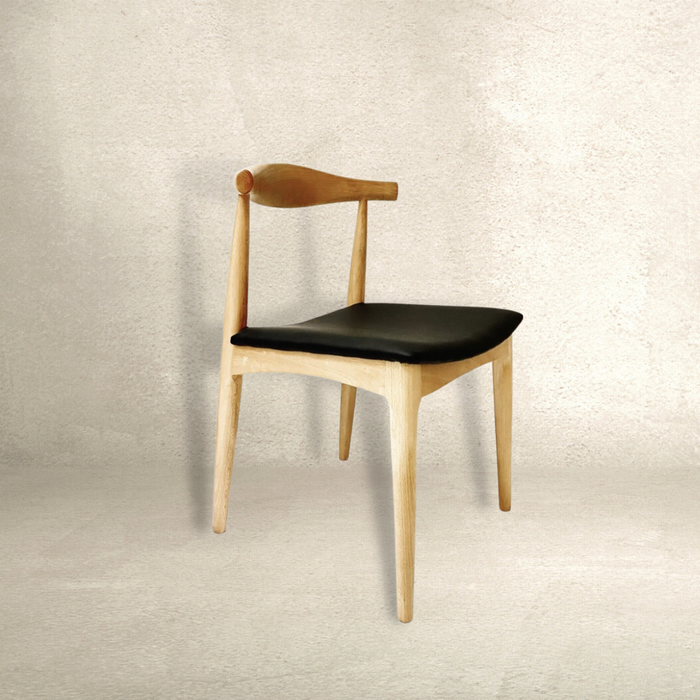 ELBOW DINING CHAIR | NATURAL